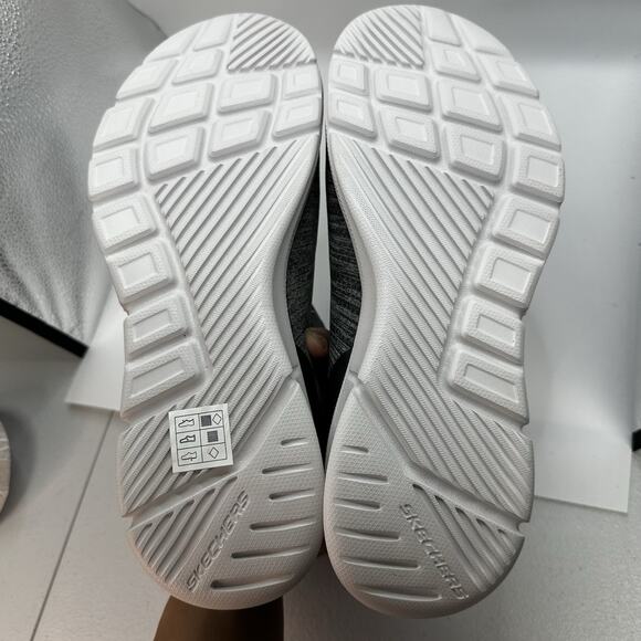 Skechers Mens Equalizer 3.0 52928SA Charcoal Gray Casual Shoes Sneakers Size 10 - Picture 6 of 7